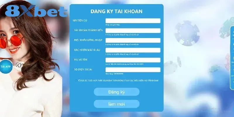 Hướng Dẫn Cách Đăng Ký 8xbet Chi Tiết Dành Cho Người Mới 2 Chi tiết các bước đăng ký thành viên